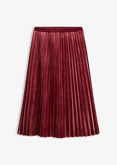 Abito midi in cr&ecirc;pe operato, bonprix