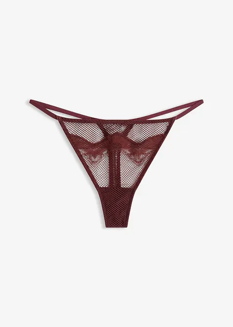 Tanga con pizzo pregiato, bonprix