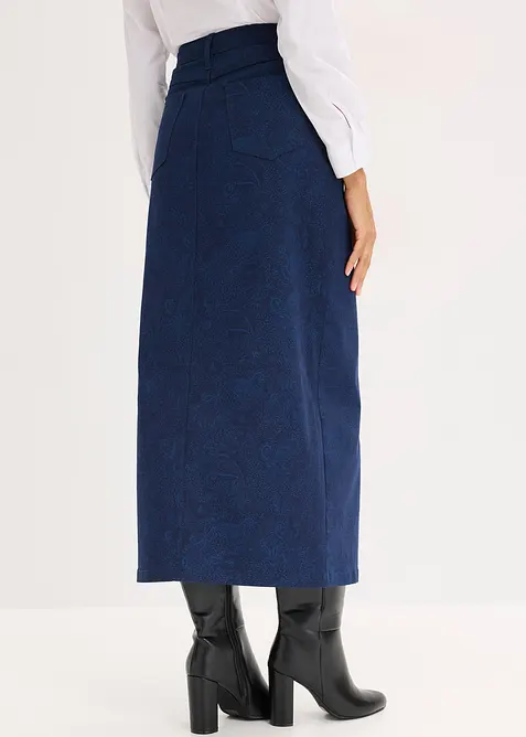 Gonna elasticizzata in cotone, bonprix