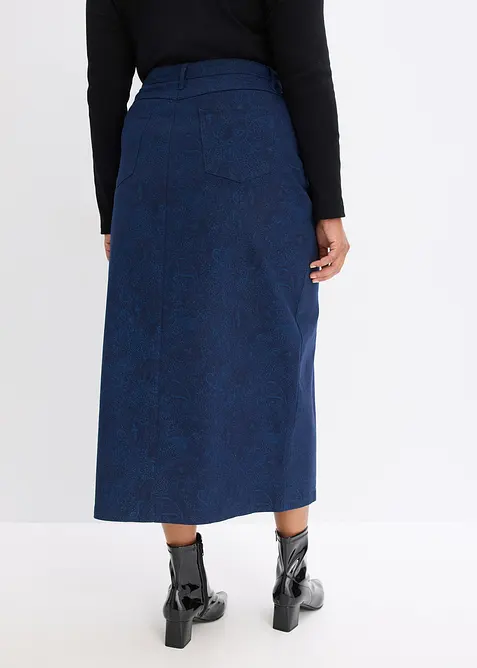 Gonna elasticizzata in cotone, bonprix