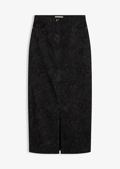 Gonna elasticizzata in cotone, bonprix