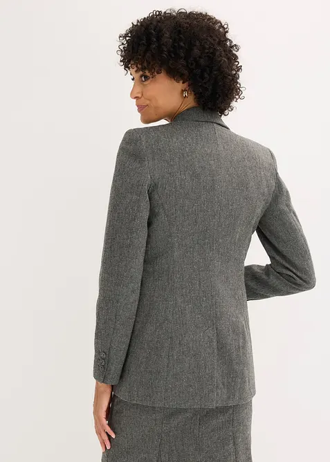 Blazer effetto tweed, bonprix