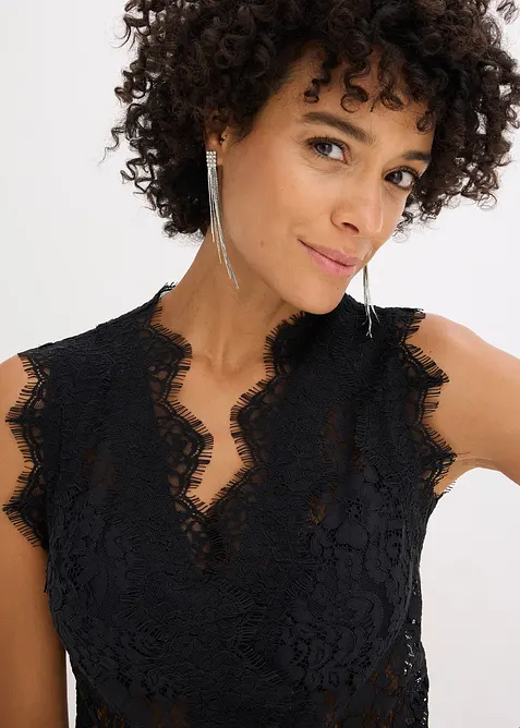 Gilet in pizzo, bonprix