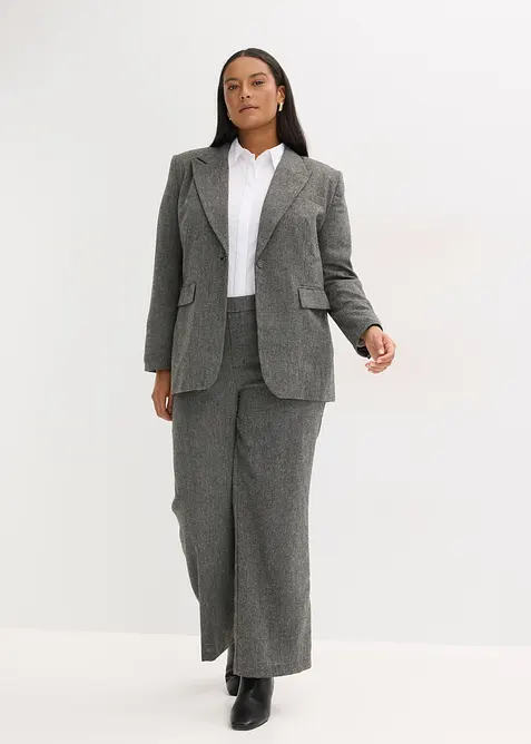 Blazer effetto tweed, bonprix