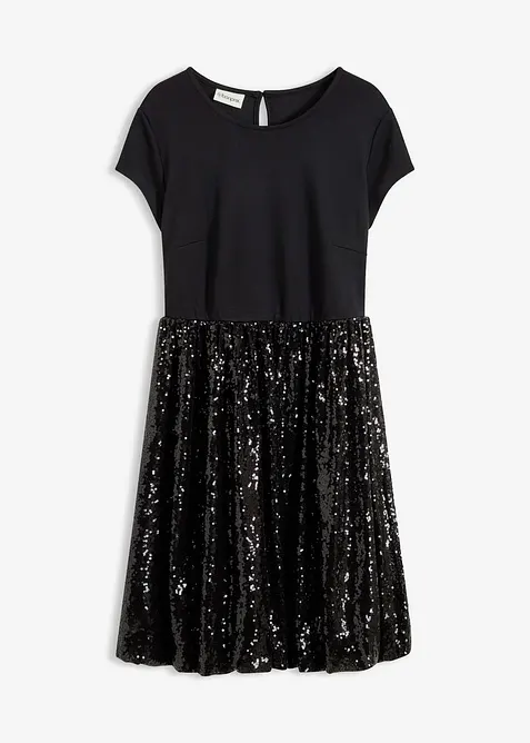 Abito in jersey di misto viscosa, bonprix