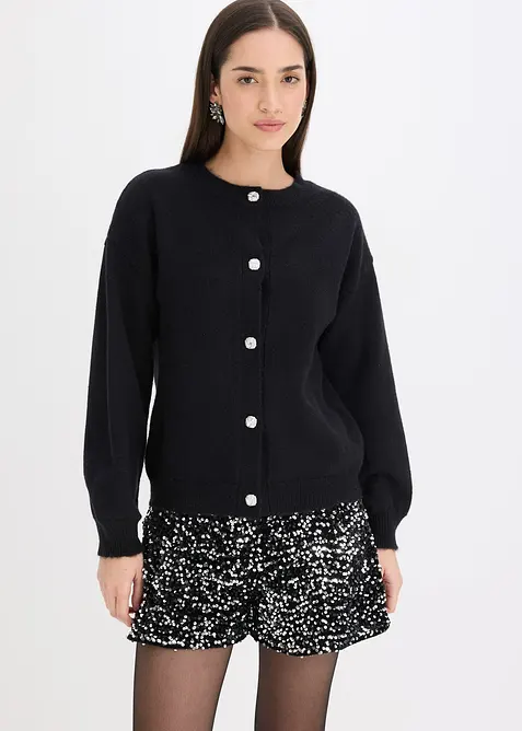 Cardigan con bottoni decorativi, bonprix