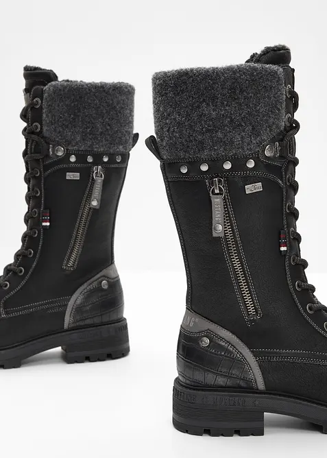 Stivali stringati Mustang, Mustang