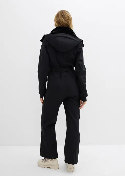 Tuta da sci in softshell idrorepellente, imbottita e calda, bonprix