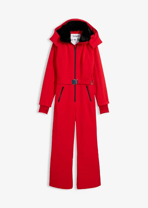 Tuta da sci in softshell idrorepellente, imbottita e calda, bonprix