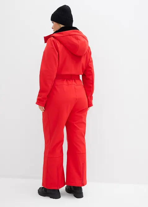 Tuta da sci in softshell idrorepellente, imbottita e calda, bonprix