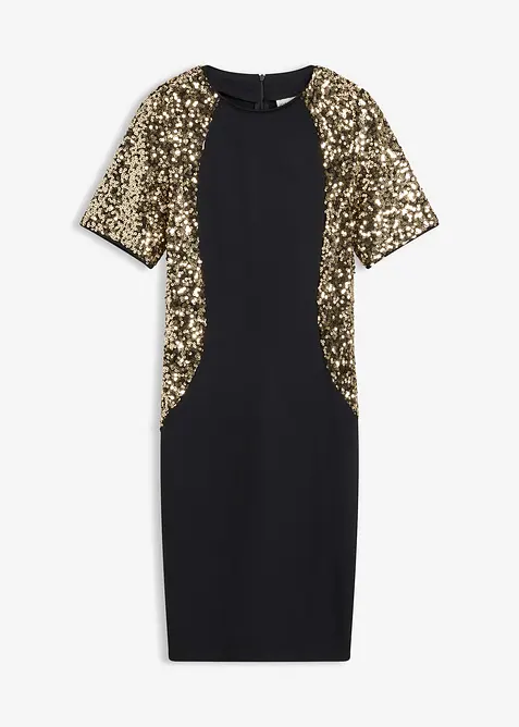 Miniabito con paillettes, bonprix