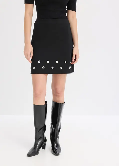 Minigonna in cotone, bonprix