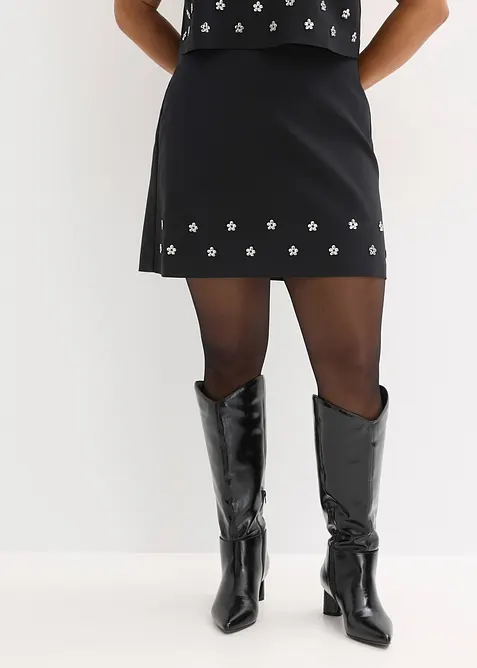 Minigonna in cotone, bonprix