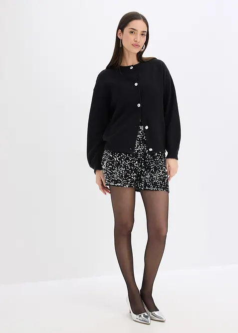 Shorts di paillettes, bonprix