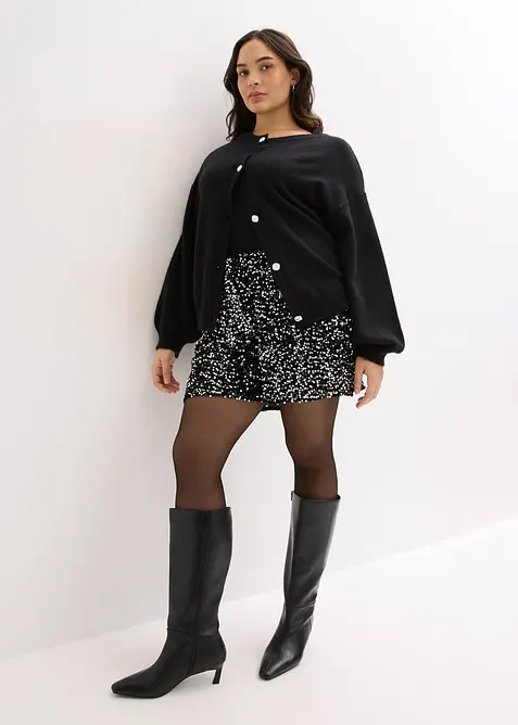Shorts di paillettes, bonprix