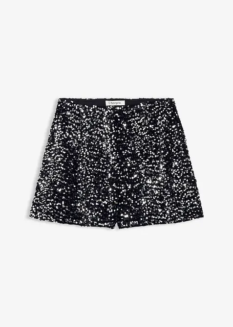 Shorts di paillettes, bonprix