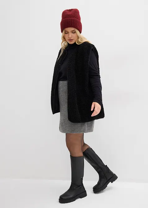 Gonna corta di maglia, bonprix