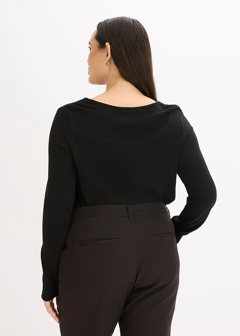 Body in misto viscosa fluente, bonprix