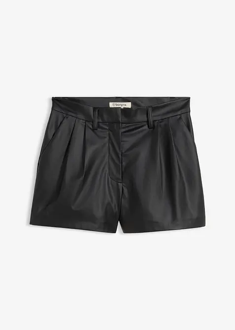 Shorts in similpelle, bonprix