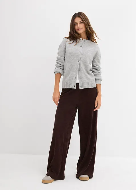Pantaloni in spugna di jersey, bonprix