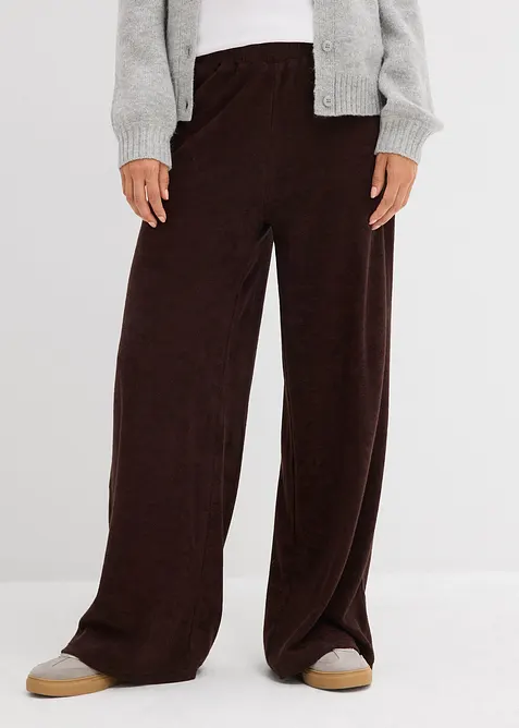 Pantaloni in spugna di jersey, bonprix