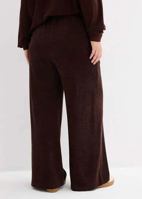 Pantaloni in spugna di jersey, bonprix