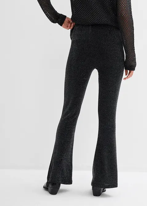 Leggings svasati glitterati, bonprix