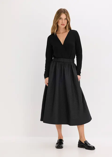 Body in misto viscosa fluente, bonprix