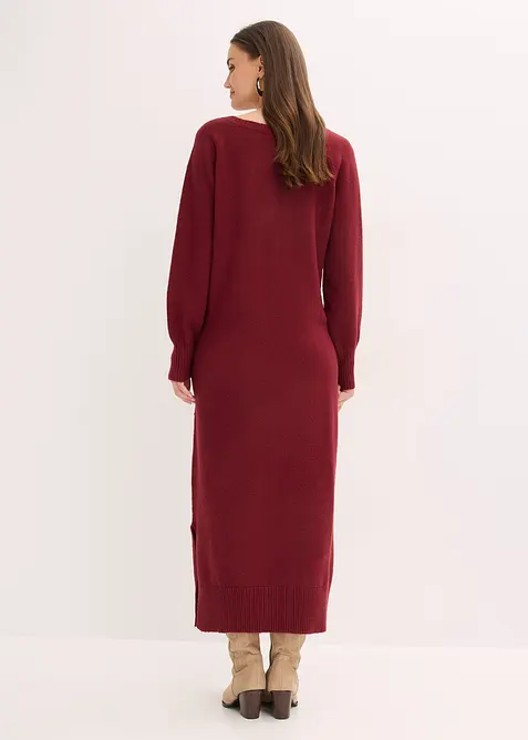 Abito midi in maglia oversize, bonprix