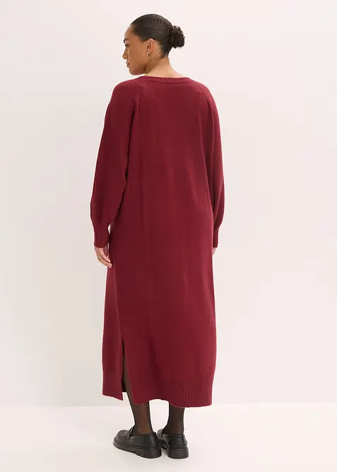 Abito midi in maglia oversize, bonprix