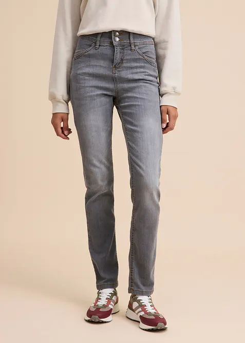 Jeans elasticizzati  confortevoli slim fit, vita alta, bonprix