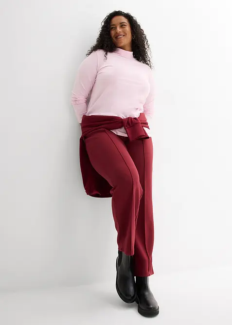 Maglia a maniche lunghe aderente, bonprix