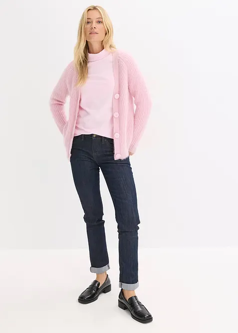 Maglia a maniche lunghe aderente, bonprix