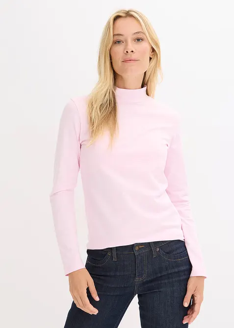 Maglia a maniche lunghe aderente, bonprix