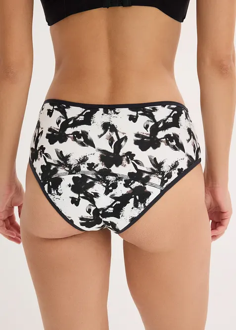 Panty mestruale in microfibra per flusso medio (pacco da 3), bonprix