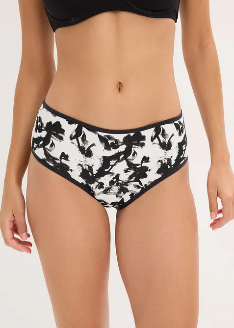 Panty mestruale in microfibra per flusso medio (pacco da 3), bonprix