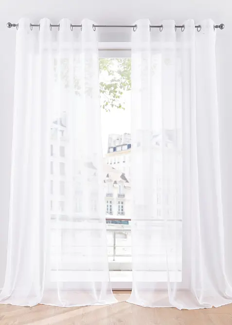 Tenda con poliestere riciclato e struttura fine (pacco da 1), bonprix