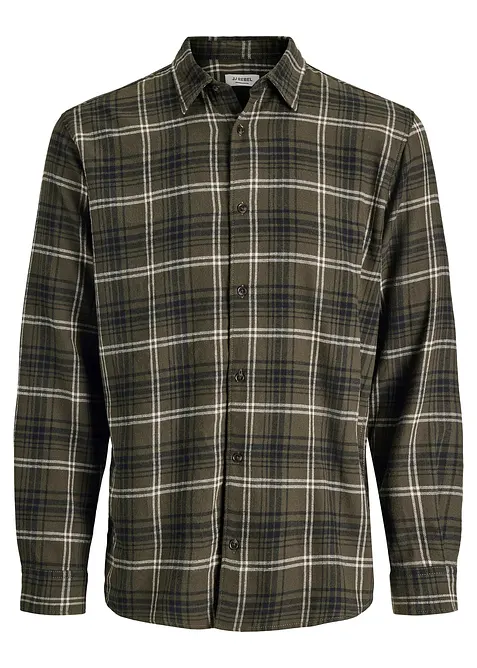 Camicia JJ REBEL in flanella di puro cotone, J&J Rebel