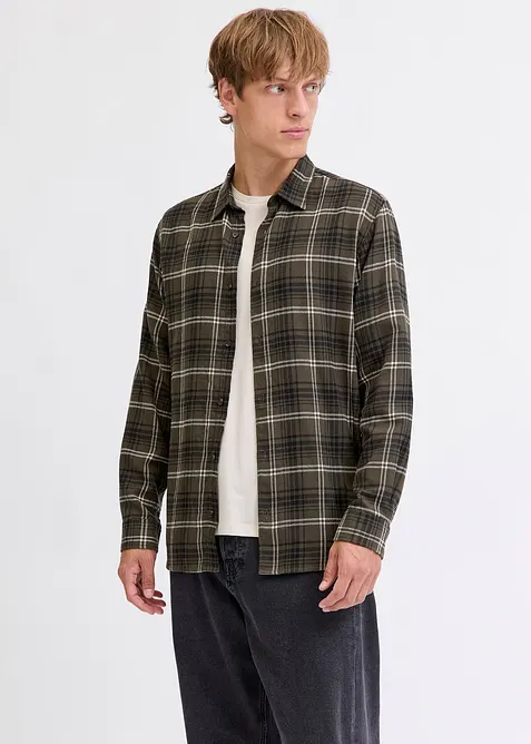 Camicia JJ REBEL in flanella di puro cotone, J&J Rebel