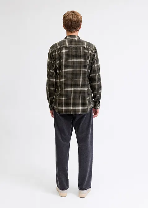 Camicia JJ REBEL in flanella di puro cotone, J&J Rebel