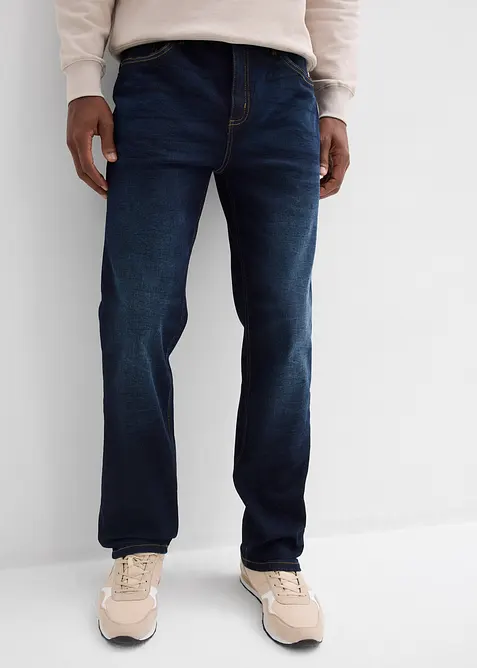 Jeans elasticizzati classic fit straight, bonprix