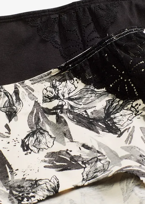 Culotte a vita alta (pacco da 4), bonprix