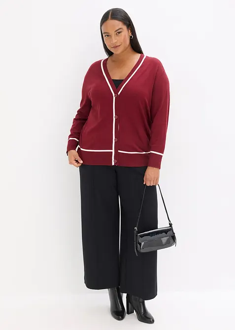 Cardigan con scollo a V, bonprix