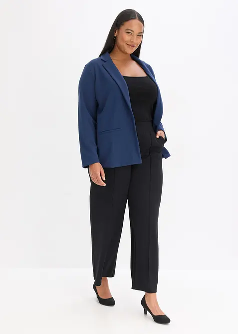 Blazer in jersey cr&ecirc;pe, bonprix