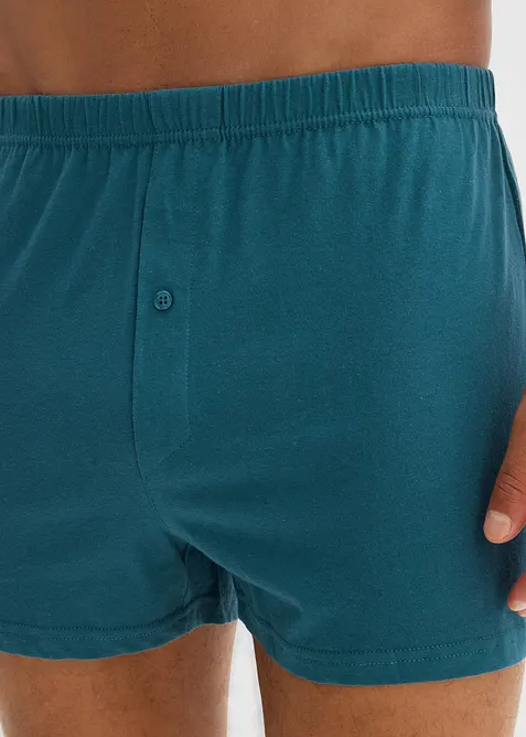 Boxer larghi in jersey di cotone (pacco da 5), bonprix