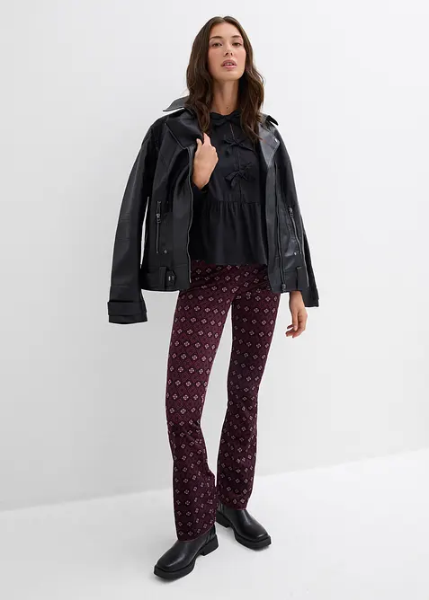 Blusa con fiocchetti, bonprix