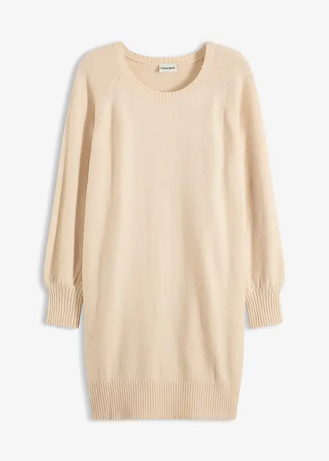 Abito corto in maglia, bonprix