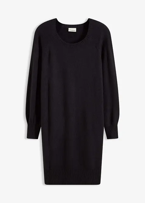 Abito corto in maglia, bonprix