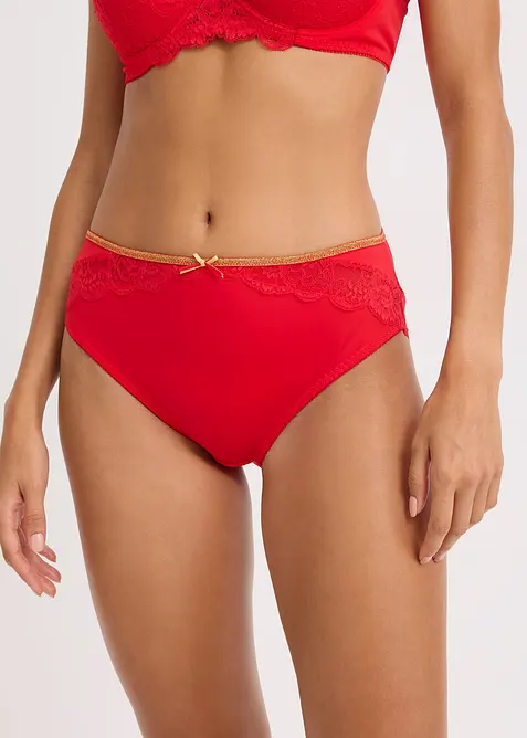 Slip alto con pizzo delicato, bonprix