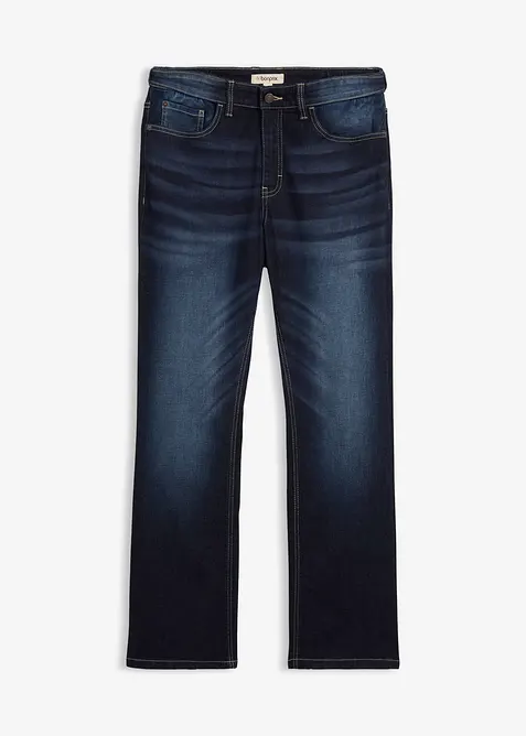 Jeans elasticizzati con cinta comoda classic fit, bootcut, bonprix
